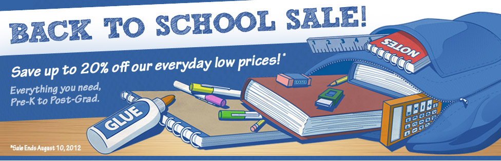 Back To School Sale